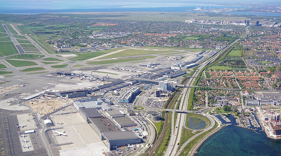 فرودگاه کپنهاگ دانمارک