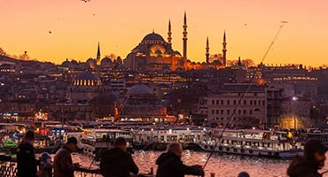 جاهای دیدنی استانبول در شب