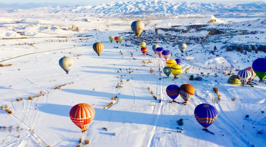 سفر به آنتالیا در زمستان