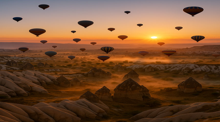 Cappadocia-hot-air-balloons-at-sunrise Cappadocia-hot-air-balloons-at-sunrise